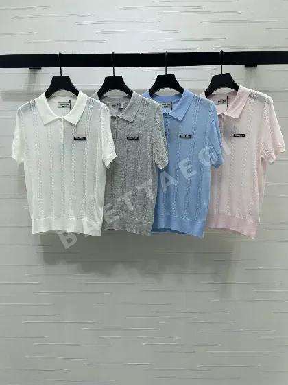 미우미우 여성 반팔 SS 52423