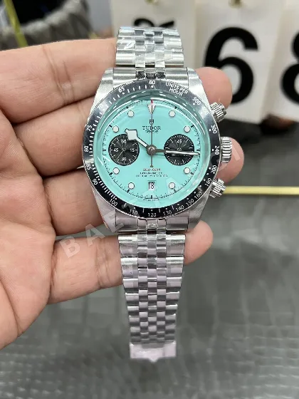 튜더 블랙베이 크로노그래프 딥블루 다이얼 3 T 공장 7750 남성 시계 레플리카 45571 Tudor