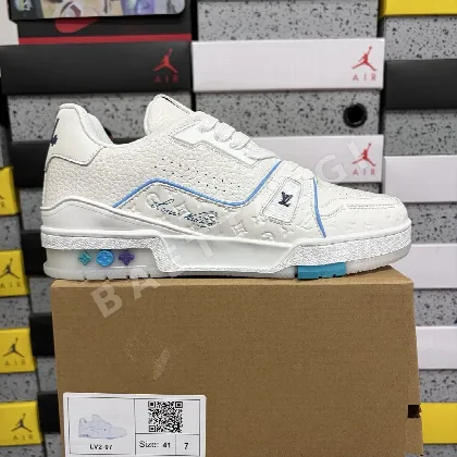 루이비통 [D1] V2 07 화이트 블루 205846 Louis Vuitton V2-07
