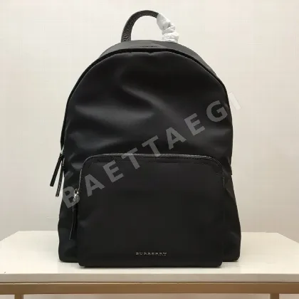 버버리 가죽 트리밍 백팩 39956