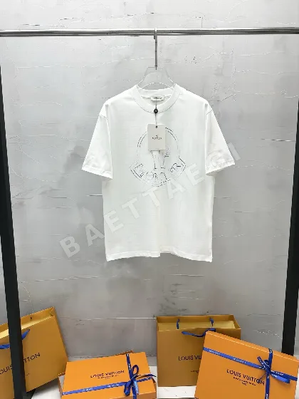 몽클레르 자수 반팔 티셔츠 48633
