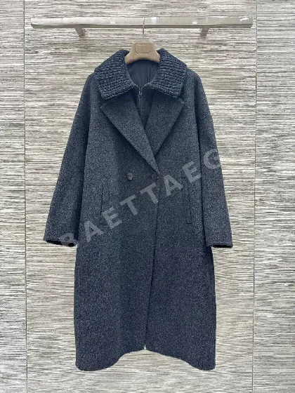 로로피아나 캐시미어 울 투피스 양면 코트 자켓 198988