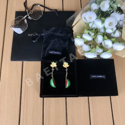 돌체앤가바나 수박 펜던트 스터드 귀걸이 65298