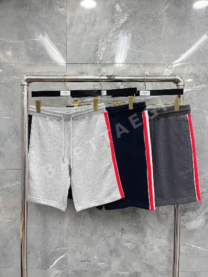 톰브라운 코튼 양면 웨빙 남성 반바지 40544