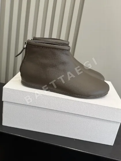 더로우 부츠 송아지가죽 지퍼 178845