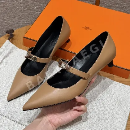 에르메스 키아라 40 Natural Calfskin 하이힐 165680