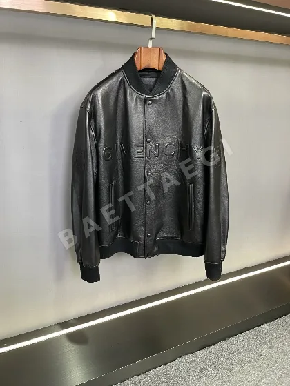 지방시 램스킨 베이스볼 남성 자켓 205590