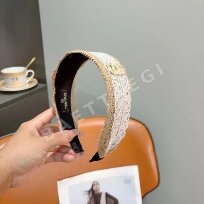 샤넬 복고풍 헤어밴드 헤어악세사리 182694