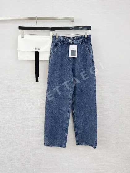 샤넬 더블 C 워크웨어 여성 바지 194682