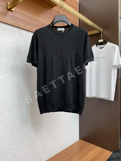 브루넬로쿠치넬리 남성 크루넥 반팔 티셔츠 47903