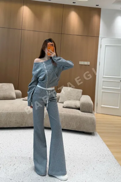 알렉산더왕 오프숄더 집업 탑 세트 156694