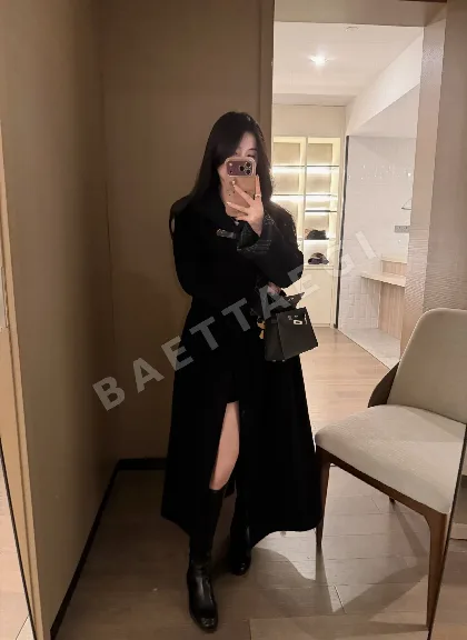 로에베 캐시미어 울 알파카 혼방 여성 자켓 193181