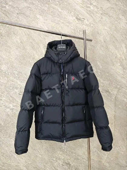 폴로 고햄 다운 자켓 블랙 158862