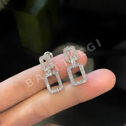 해리윈스턴 다이아몬드 링크 귀걸이 71852