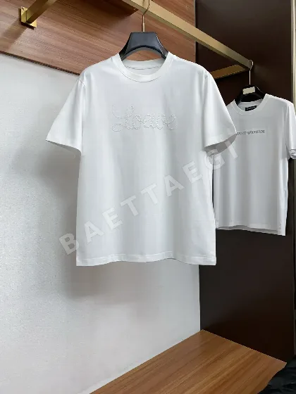 로에베 남성 반팔 티셔츠 48382