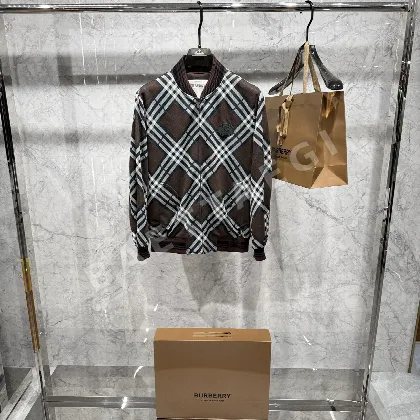 버버리 자카드 원단 재킷 19411 Burberry