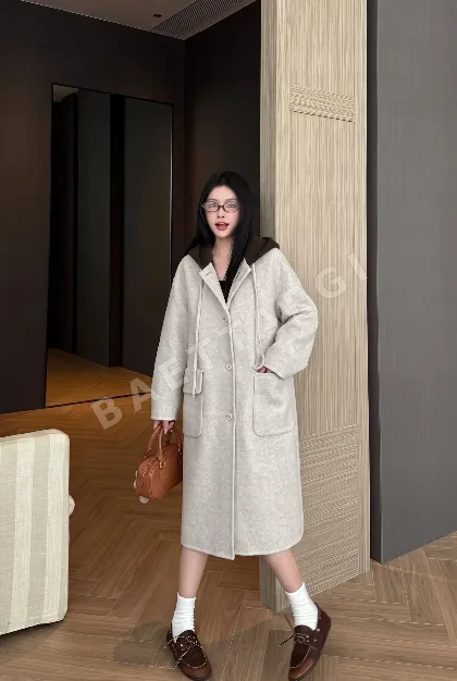 로로피아나 울 투피스 더블페이스 자켓 202743