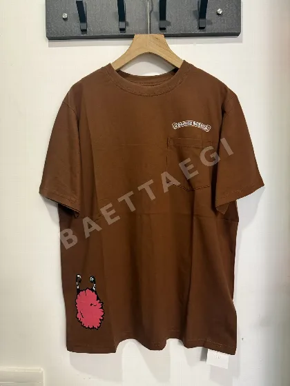 크롬하츠 매티보이 브라운 반팔 티셔츠 49968