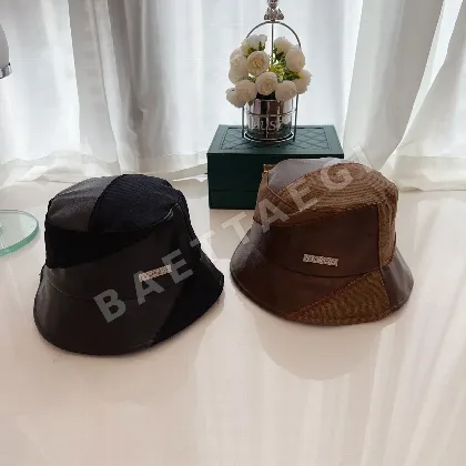 발렌시아가 패치워크 피셔맨 햇 모자 81828