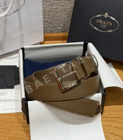 프라다 가죽 벨트 33mm 179420