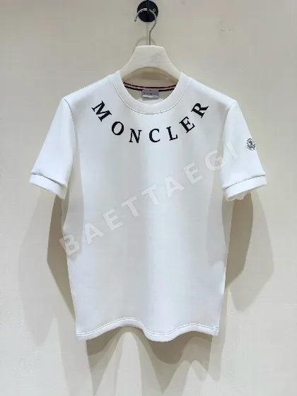 몽클레르 남성 크루넥 반팔 티셔츠 48598