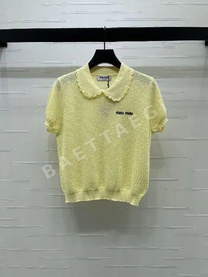 미우미우 여성 반팔 SS 52458