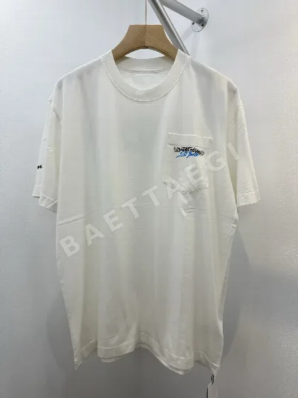 크롬하츠 화이트 세인트바츠 섬 남성 반팔 티셔츠 50036