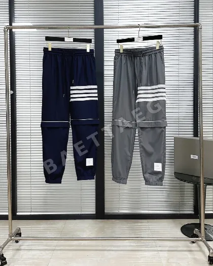 톰브라운 컬러 블록 나일론 바지 159528
