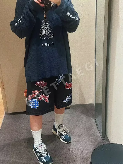 메시 반바지 163952