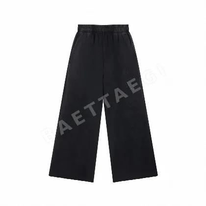 베트멍 크로스 자수 로고 여성 바지 181484