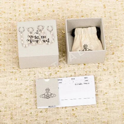 비비안웨스트우드 토성 디자인 진주 귀걸이 65059