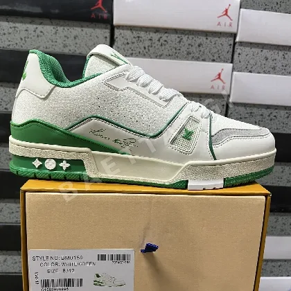 루이비통 [D1] V2 12 화이트 그린 205851 Louis Vuitton V2-12
