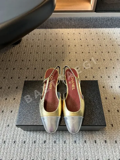 샤넬 펌프스 컬러 블록 160850