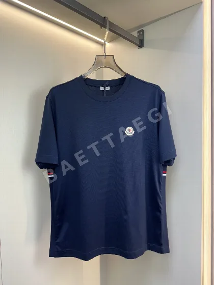 몽클레르 남성 라운드넥 반팔 티셔츠 48542