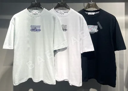 스톤아일랜드 컴퍼스 프린트 크루넥 반팔 티셔츠 47828
