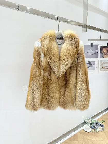 펜디 여우 모피 여성 자켓 206664