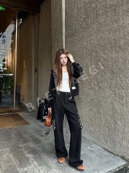 루이비통 카고 와이드 레그 바지