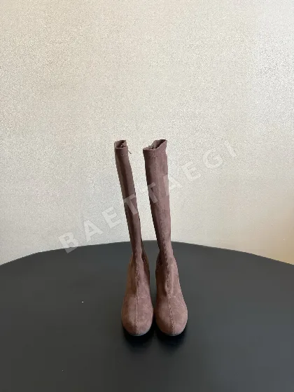 더로우 부츠 캐시미어 웨지 힐 207468