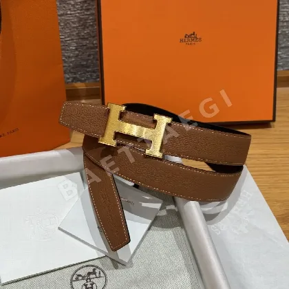 에르메스 리버시블 가죽 벨트 180596
