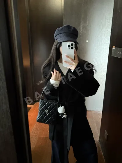 마르지엘라 미니 배스 로브 캐시미어 후드 코트 202637
