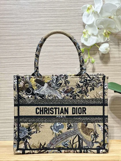 디올 CD-Book Tote 소형 북 토트백 161483