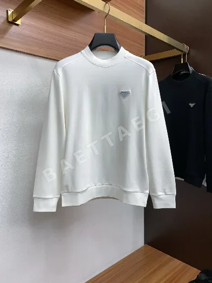 프라다 모달 플리스 남성 긴팔 스웨트셔츠 205971