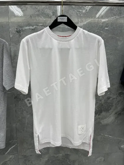 톰브라운 코튼 반팔 티셔츠 40453