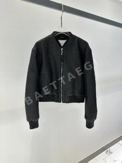보테가베네타 램스킨 직조 여성 자켓 194778