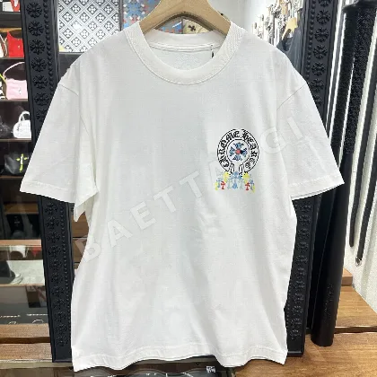 크롬하츠 화이트호스슈 컬러 크로스 남성 반팔 163072