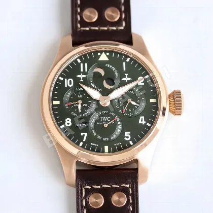 IWC 빅 파일럿 퍼페추얼 캘린더 시계 42510