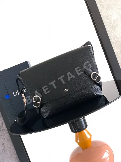 디올 제트 플랩 메신저백 가죽 가방 208339