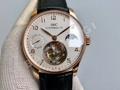 IWC 포르투기저 투르비용 문페이즈 파워리저브 시계