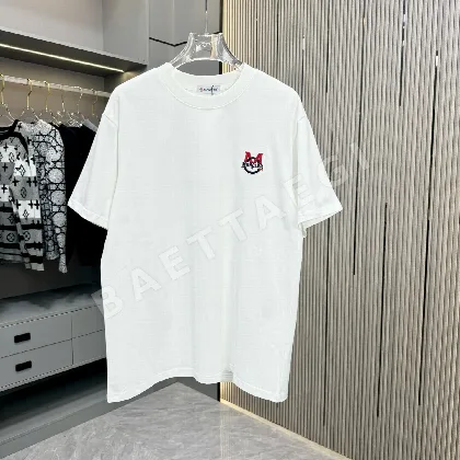 몽클레르 남성 코튼 반팔 티셔츠 48664