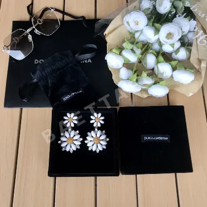 돌체앤가바나 옐로우 다이아몬드 장식 귀걸이 65297